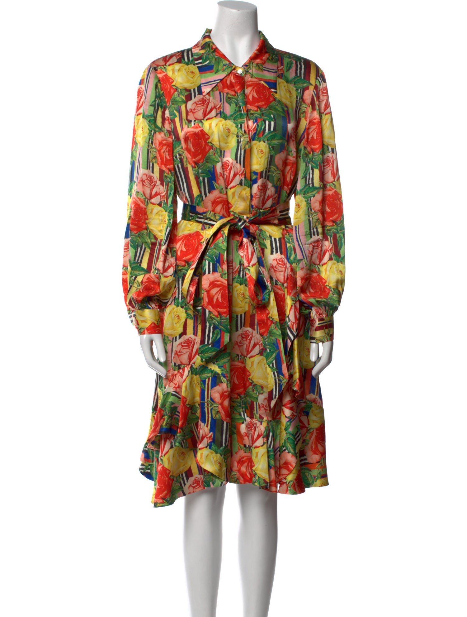 Libertine Silk Knee-Length Dress