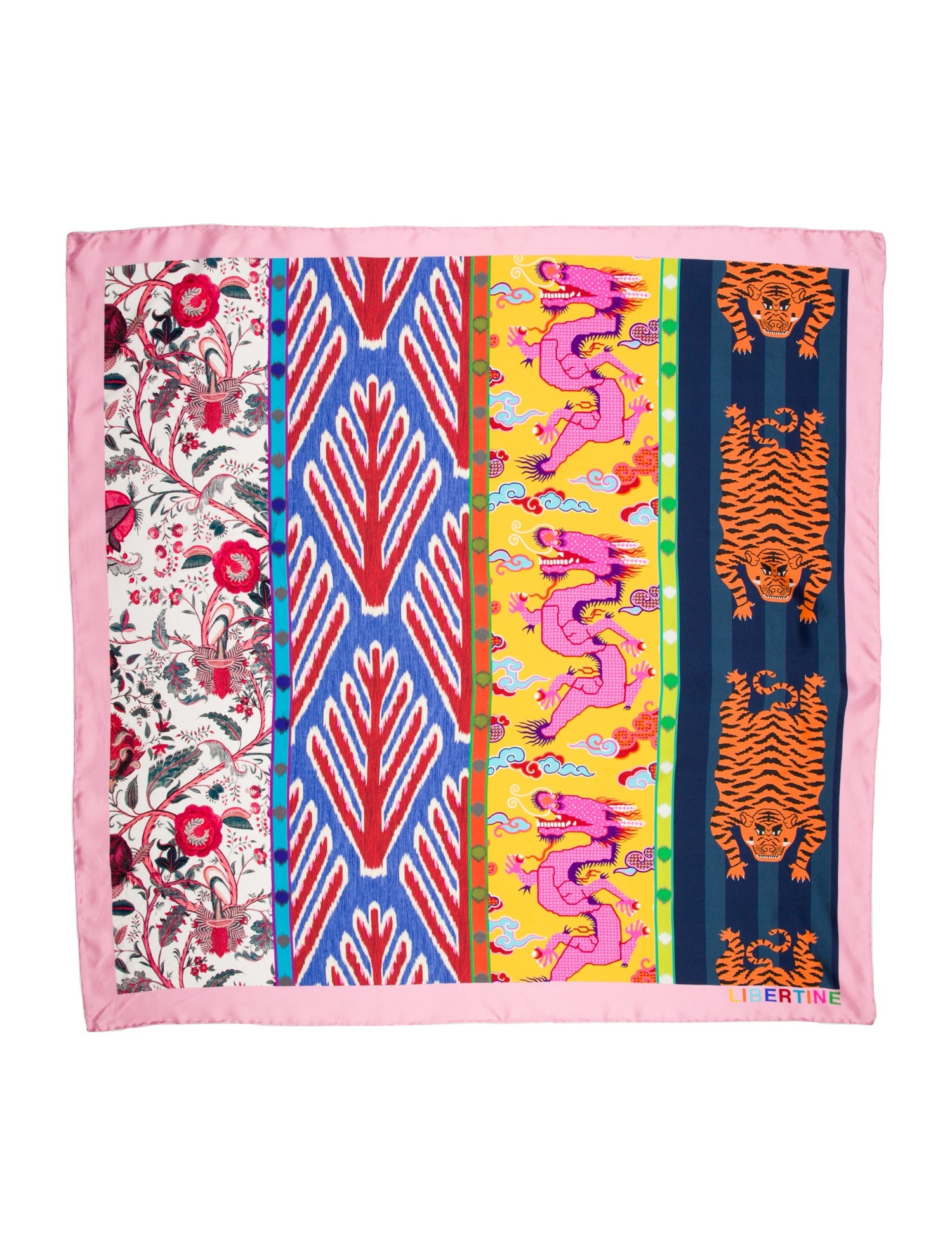 Libertine Silk Printed Scarf