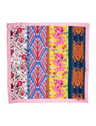 Libertine Silk Printed Scarf