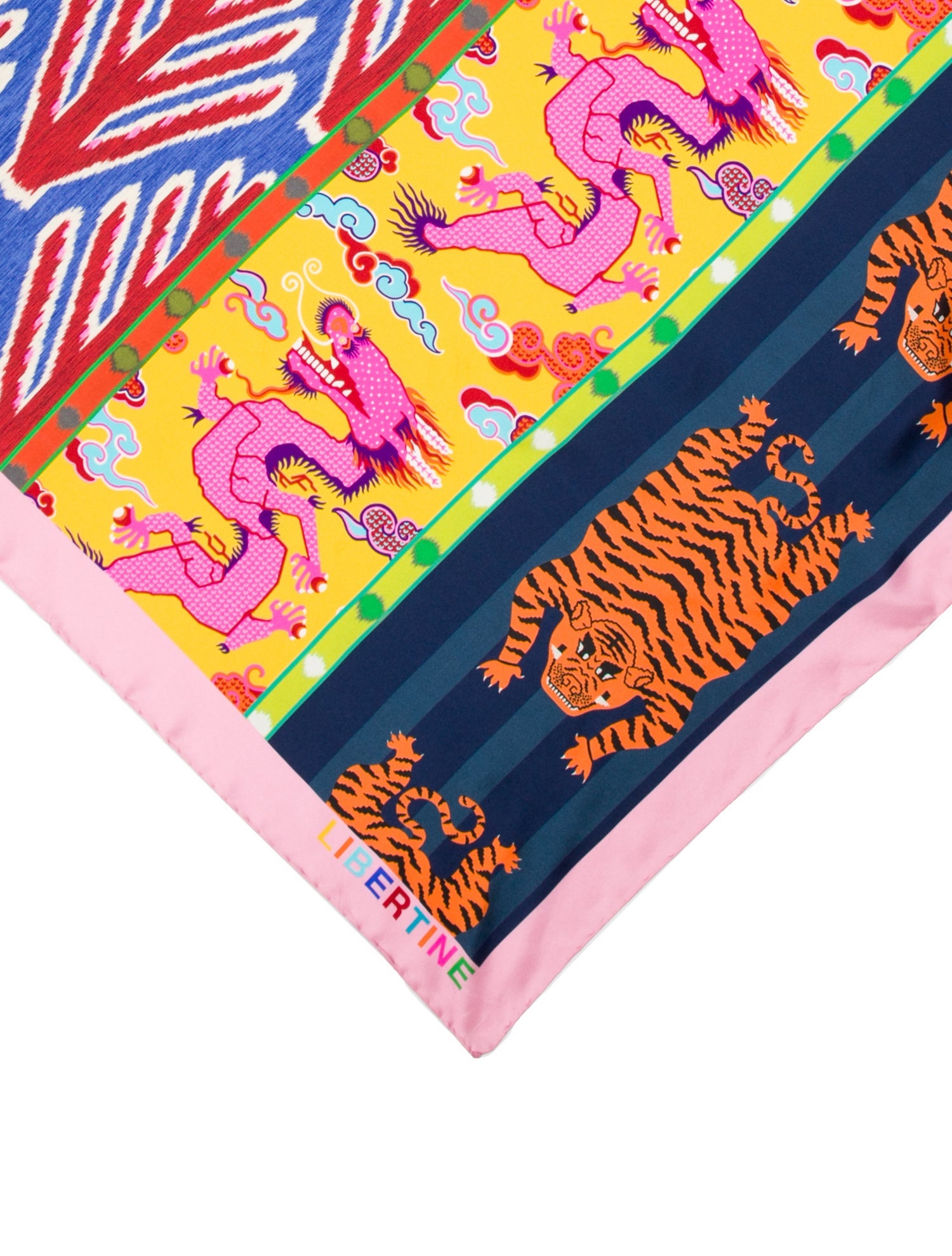 Libertine Silk Printed Scarf