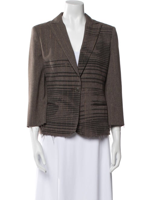 Libertine Plaid Print Blazer