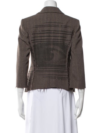 Libertine Plaid Print Blazer