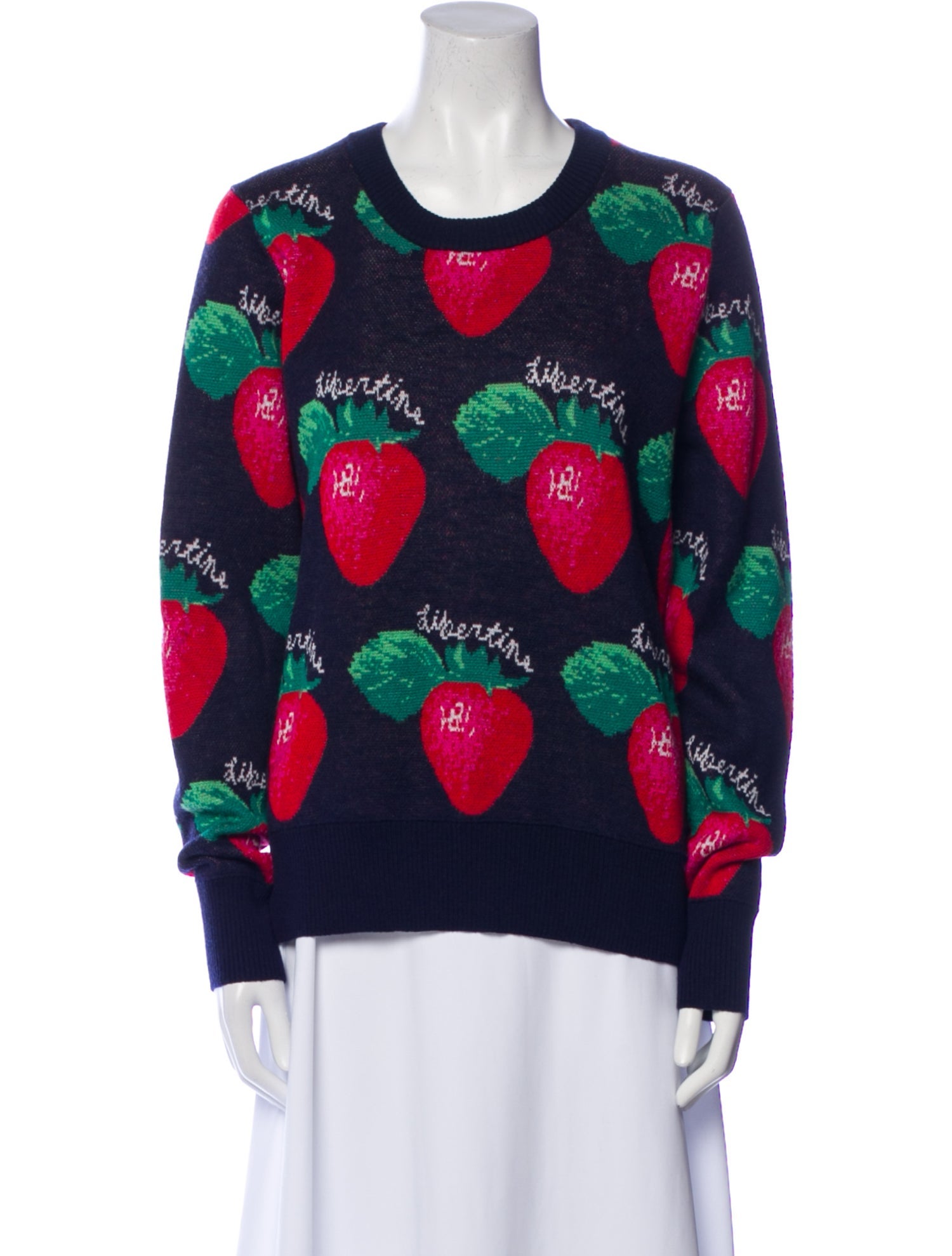 Libertine Cashmere Printed Sweater w/ Tags