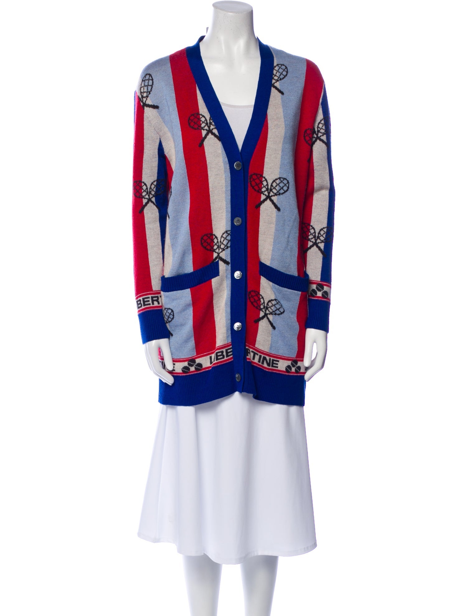 Libertine Cashmere Printed Sweater w/ Tags