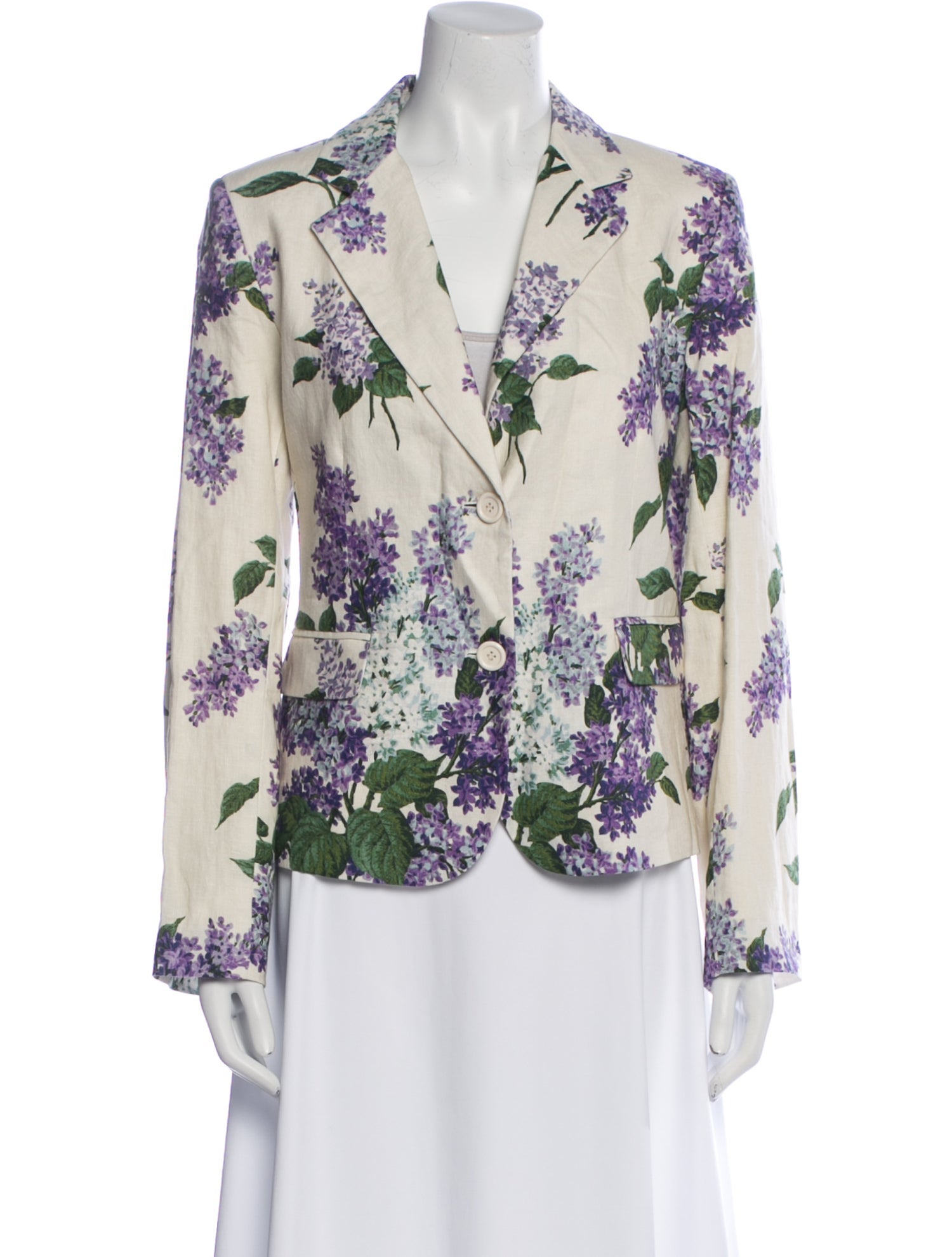 Libertine Linen Floral Print Blazer w/ Tags