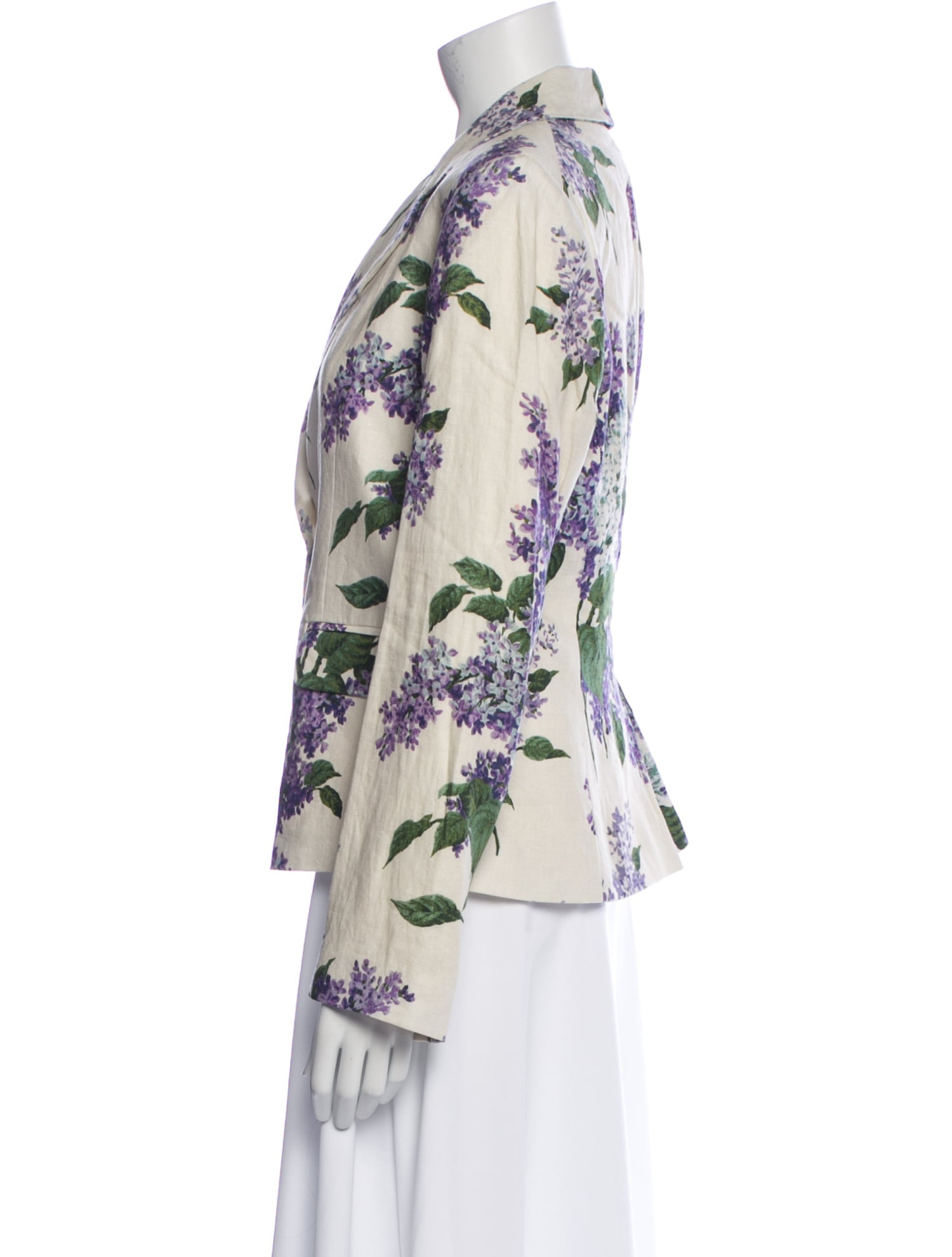 Libertine Linen Floral Print Blazer w/ Tags