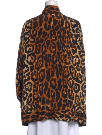 Libertine Silk Animal Print Blouse