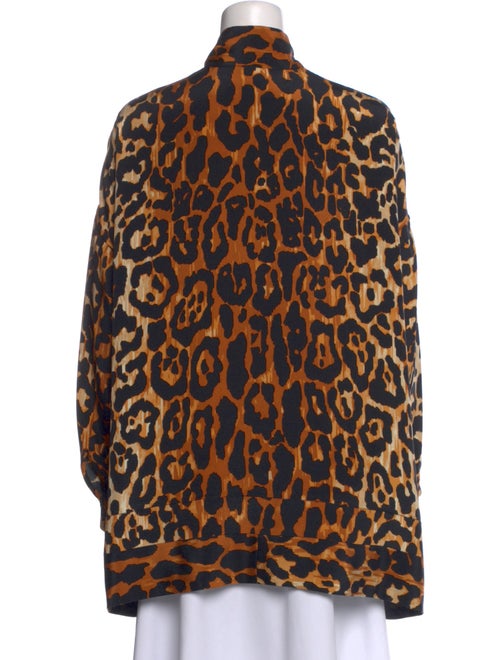 Libertine Silk Animal Print Blouse