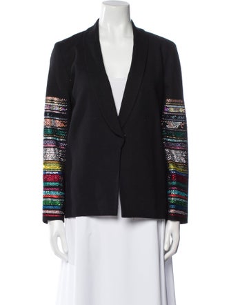 Libertine Wool Printed Blazer