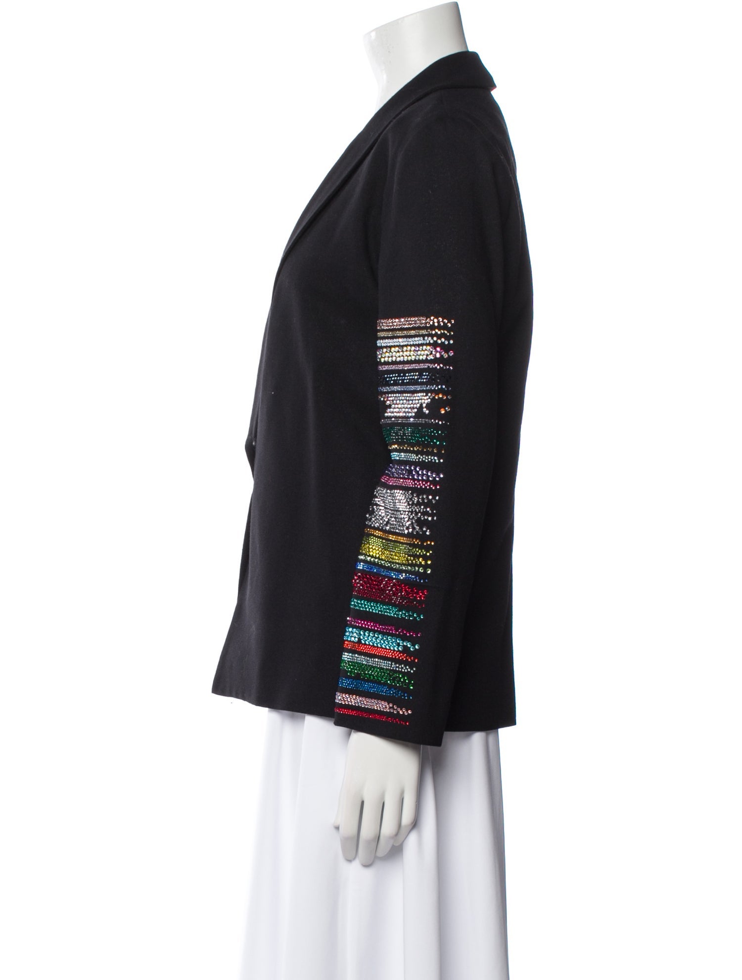 Libertine Wool Printed Blazer