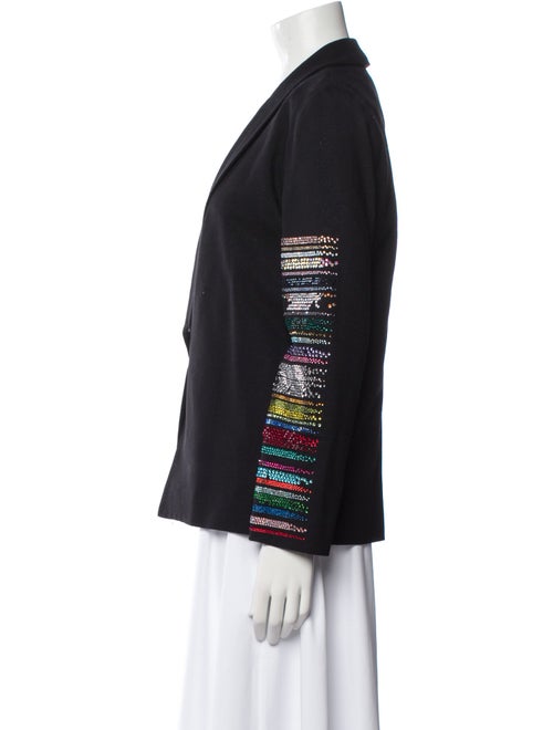 Libertine Wool Printed Blazer