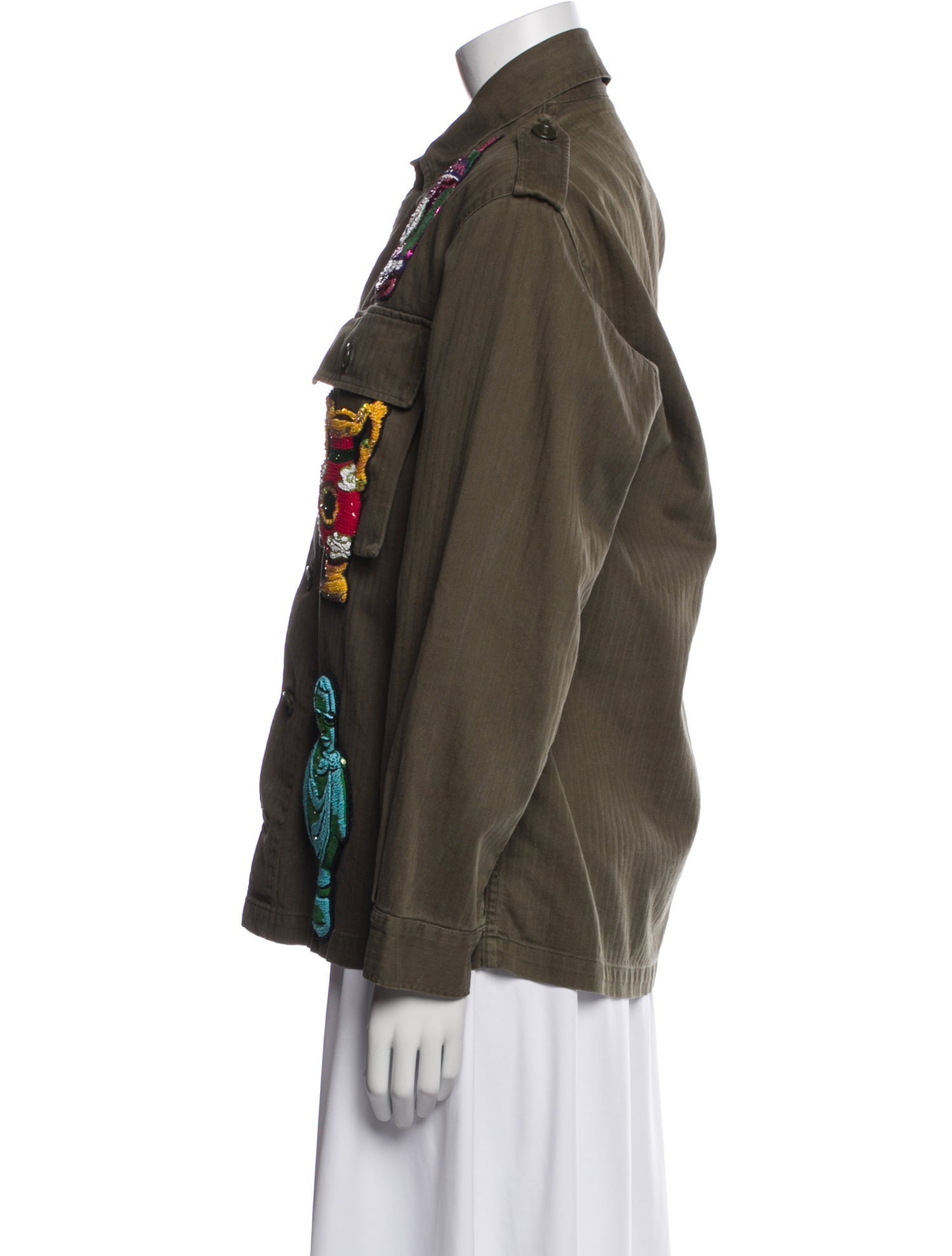 Libertine Floral Print Utility Jacket