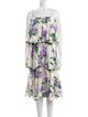 Libertine Floral Print Midi Length Dress