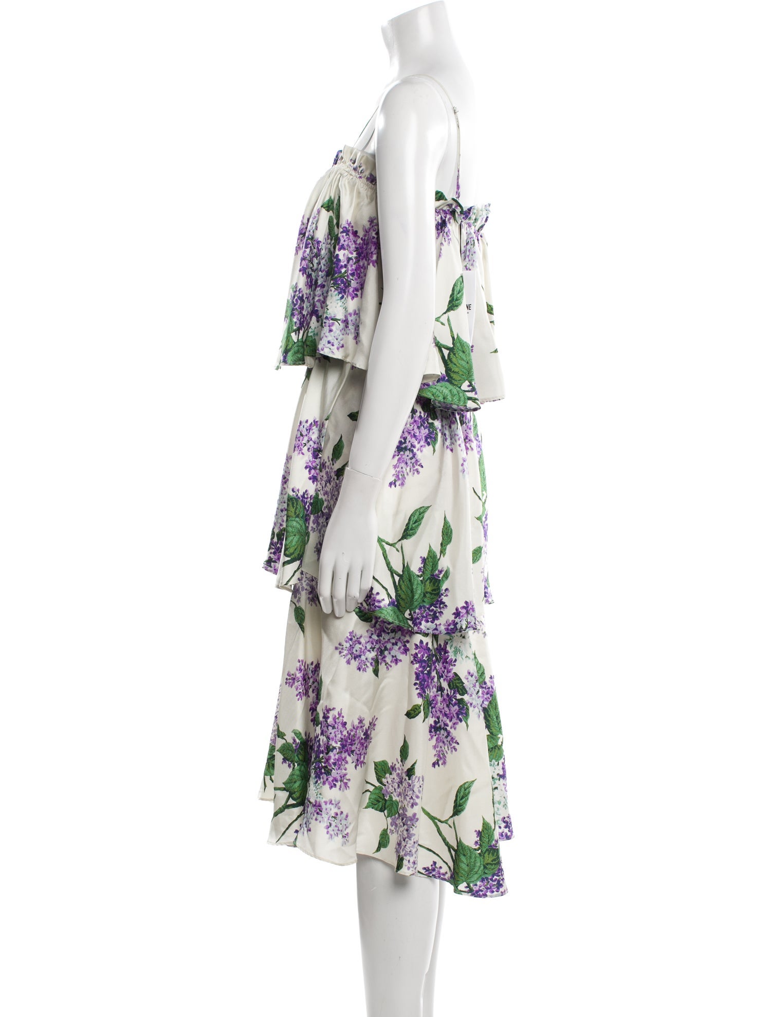 Libertine Floral Print Midi Length Dress