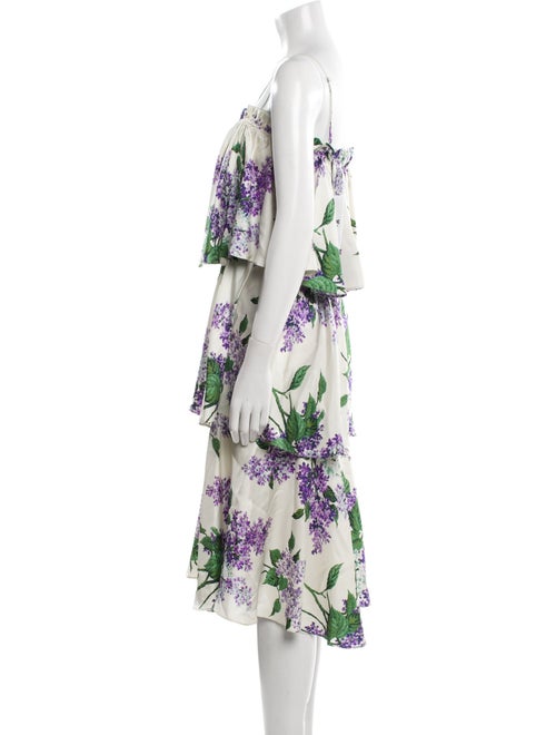Libertine Floral Print Midi Length Dress