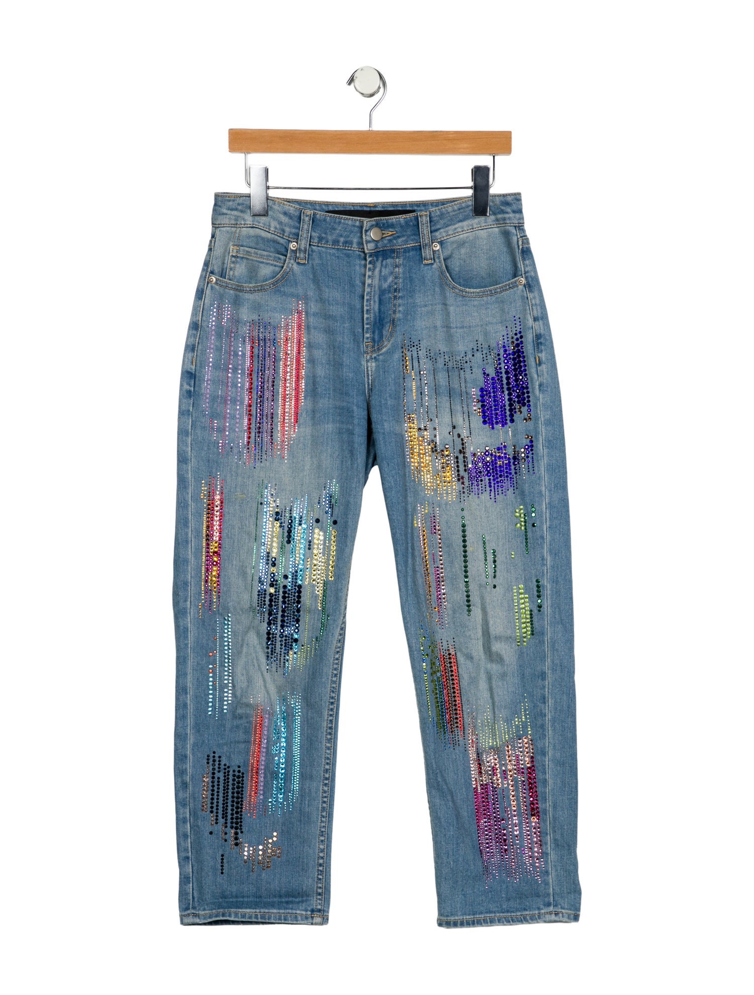 Libertine Mid-Rise Straight Leg Jeans