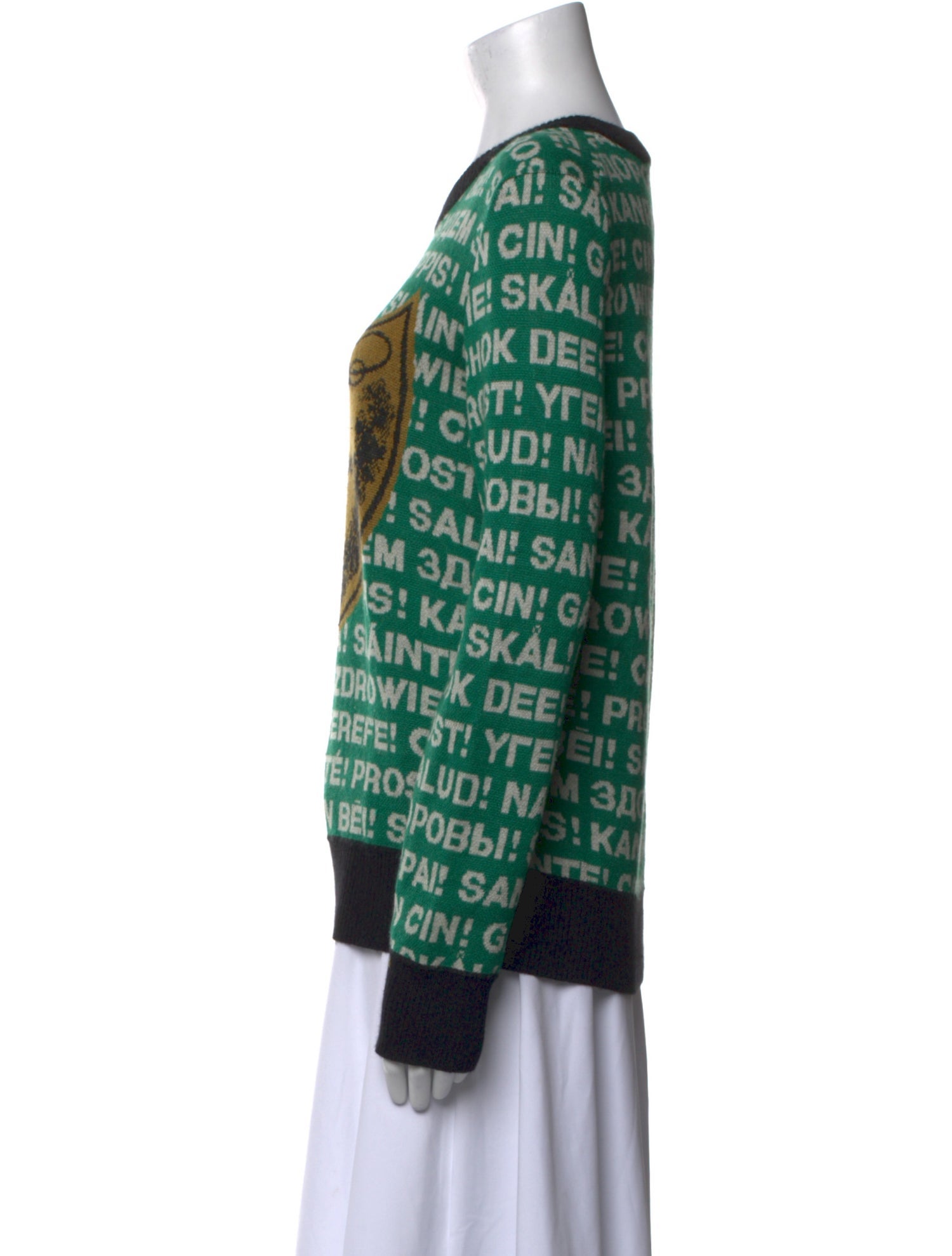 Libertine Cashmere Printed Sweater