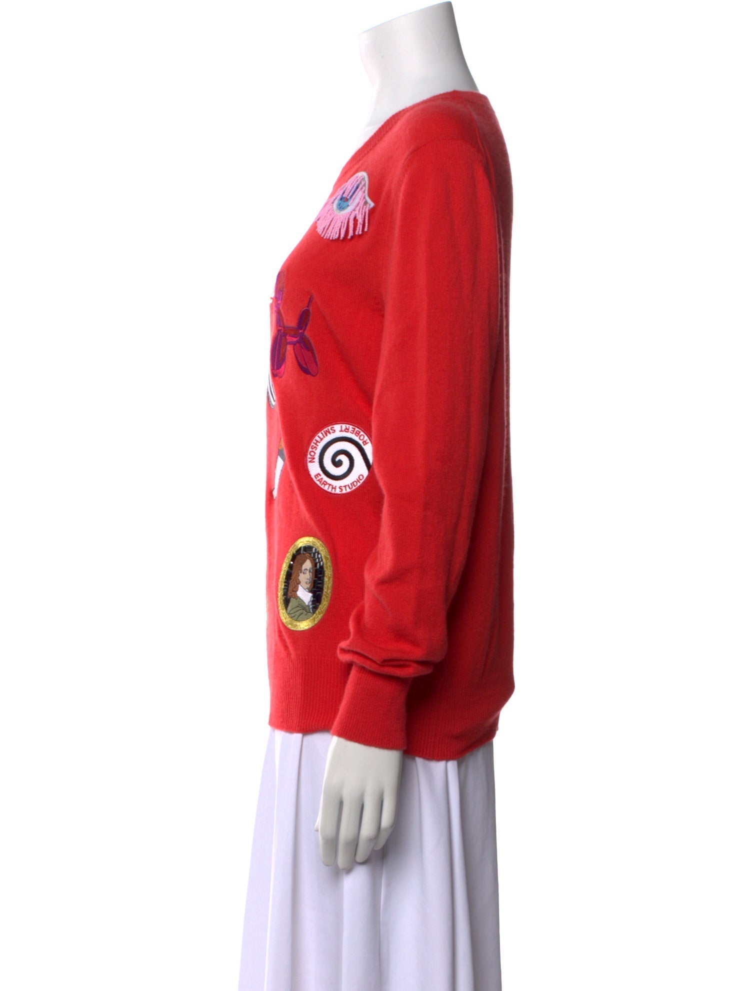 Libertine Cashmere Printed Sweater