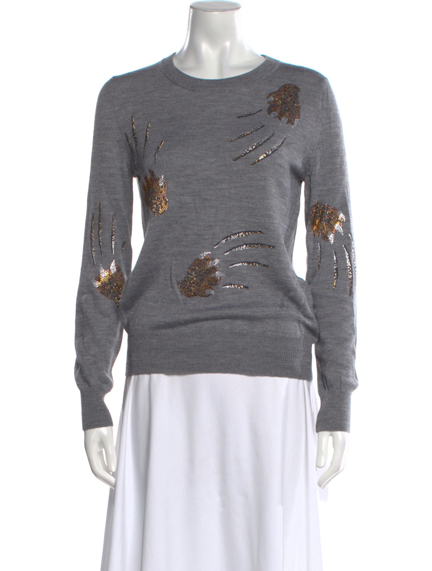 Libertine Cashmere Graphic Print Sweater