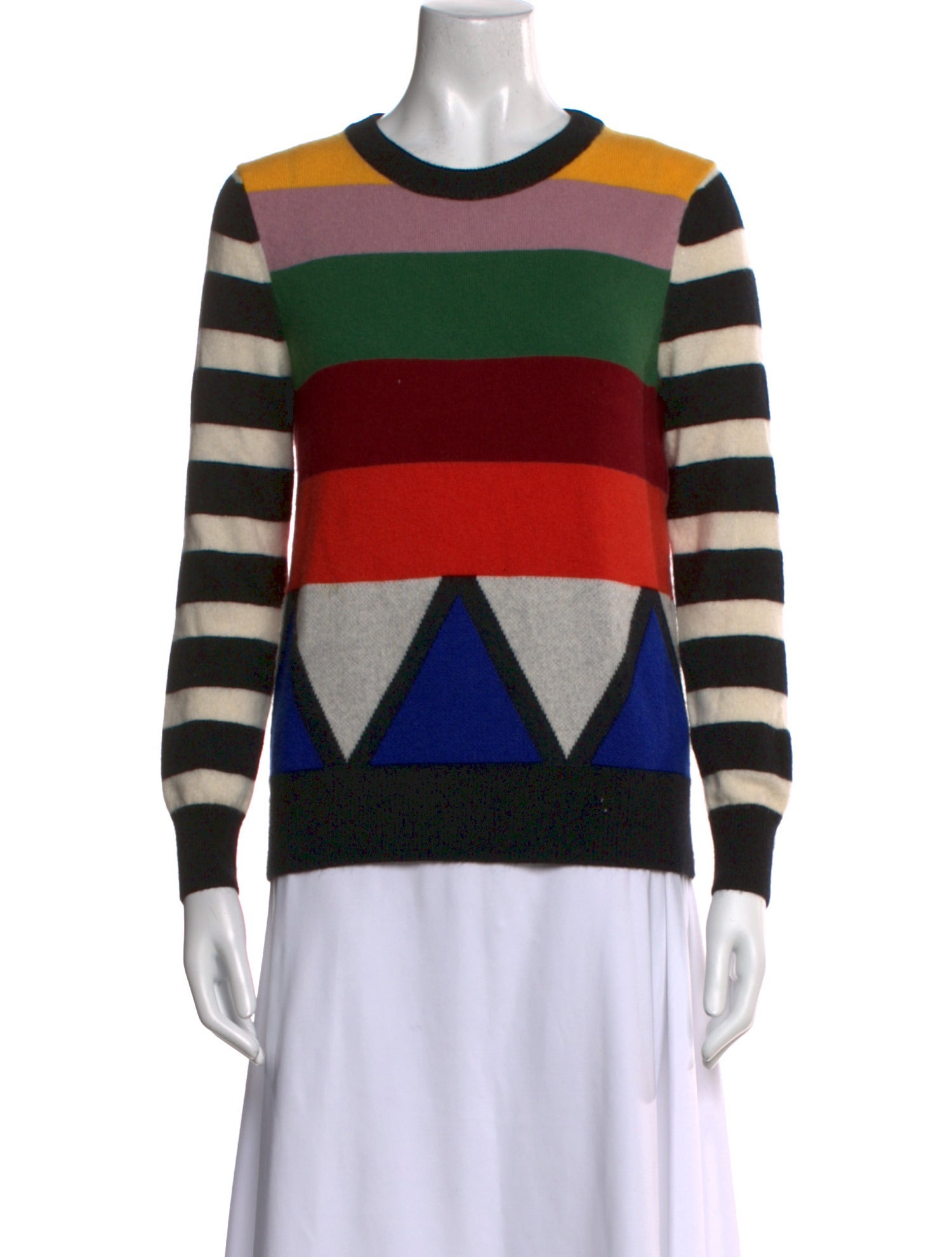 Libertine Cashmere Striped Sweater
