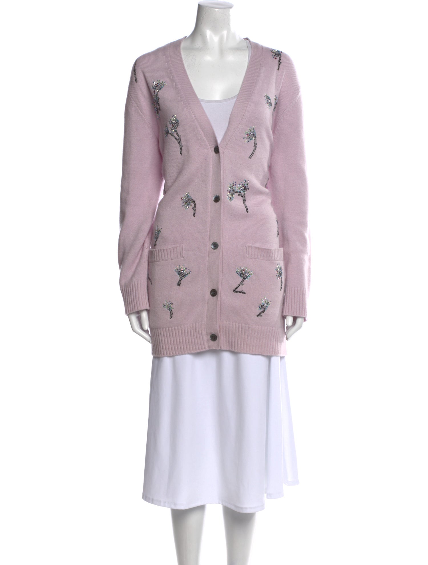 Libertine Cashmere V-Neck Sweater