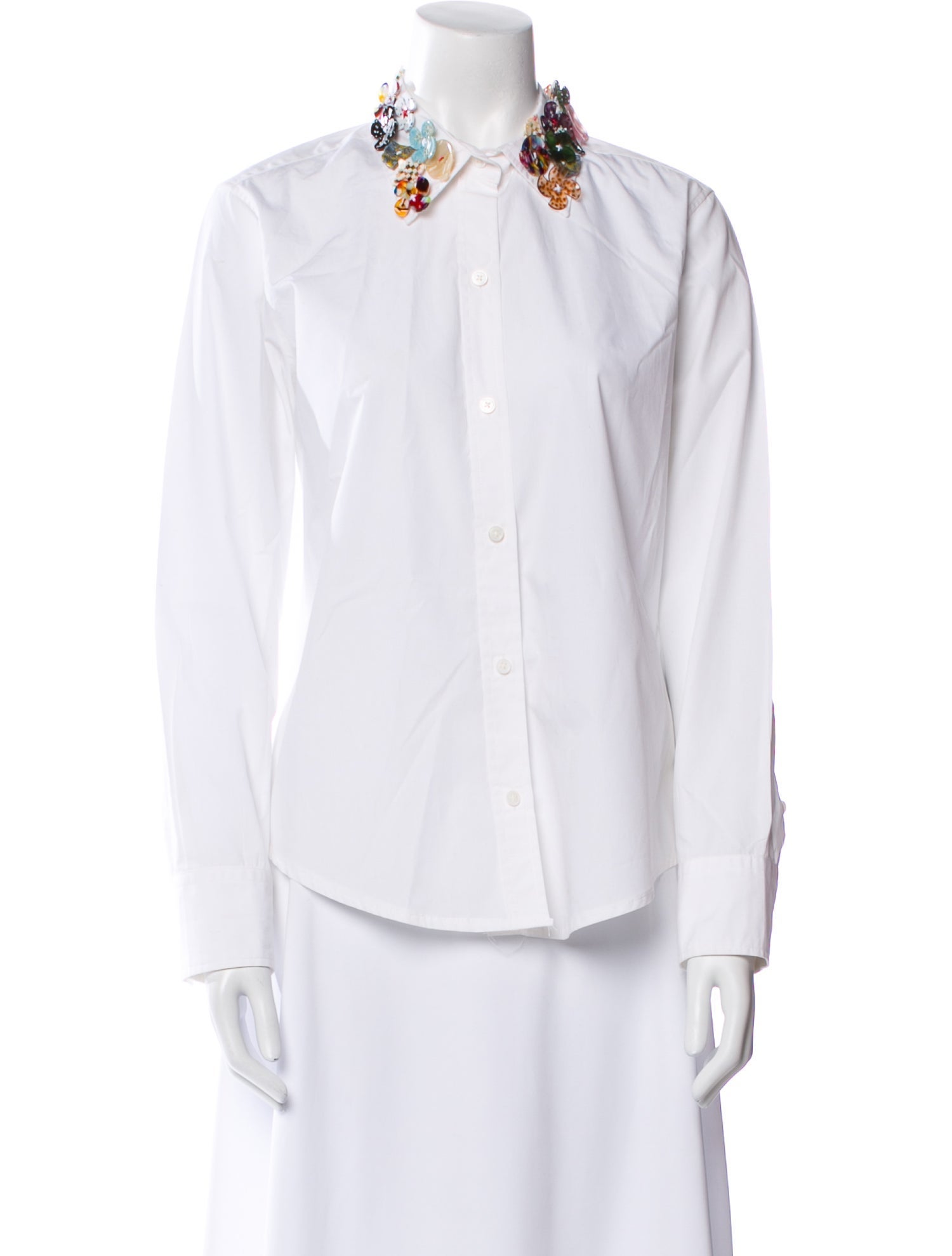Libertine Long Sleeve Button-Up Top