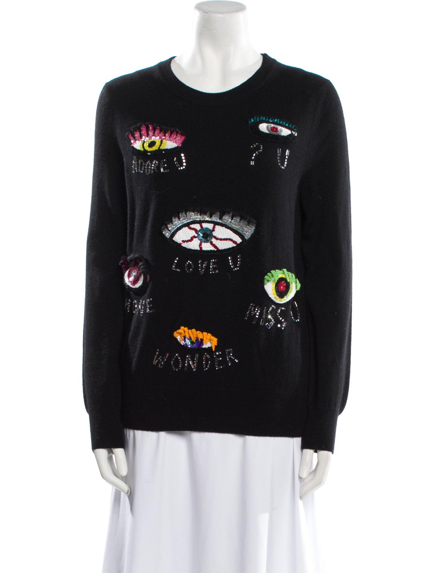 Libertine Cashmere Printed Sweater