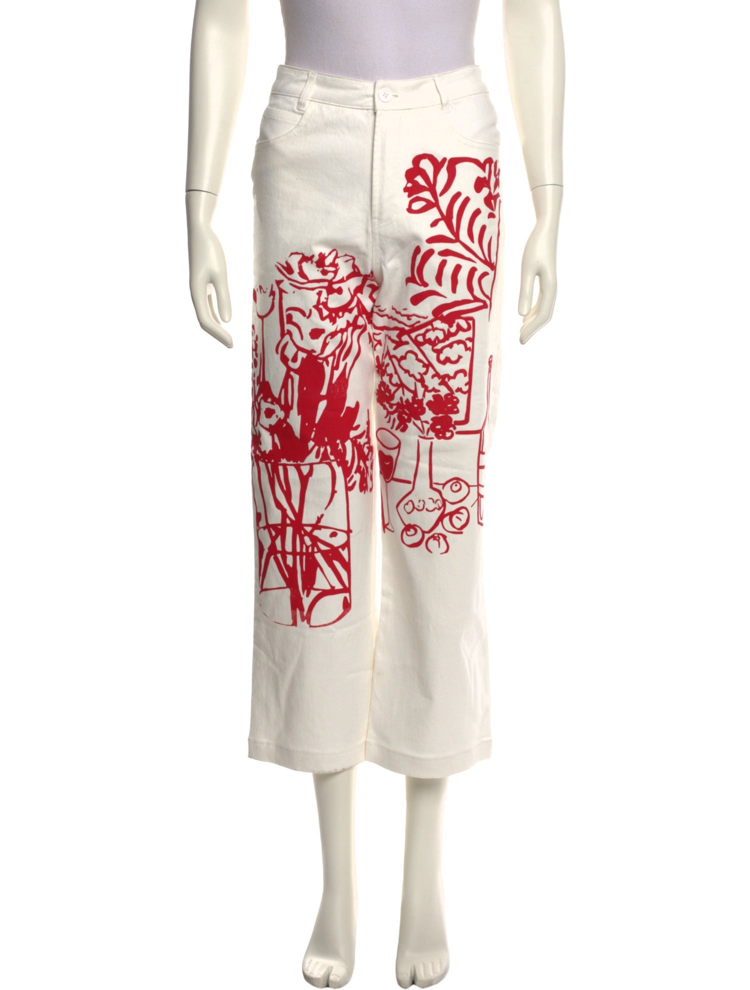 Libertine Floral Print Wide Leg Pants