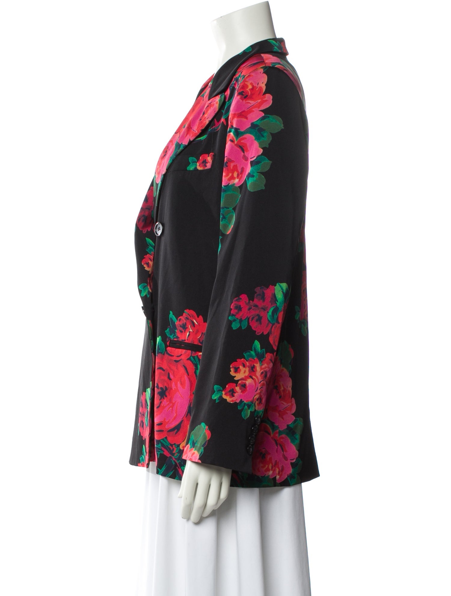 Libertine Silk Floral Print Blazer