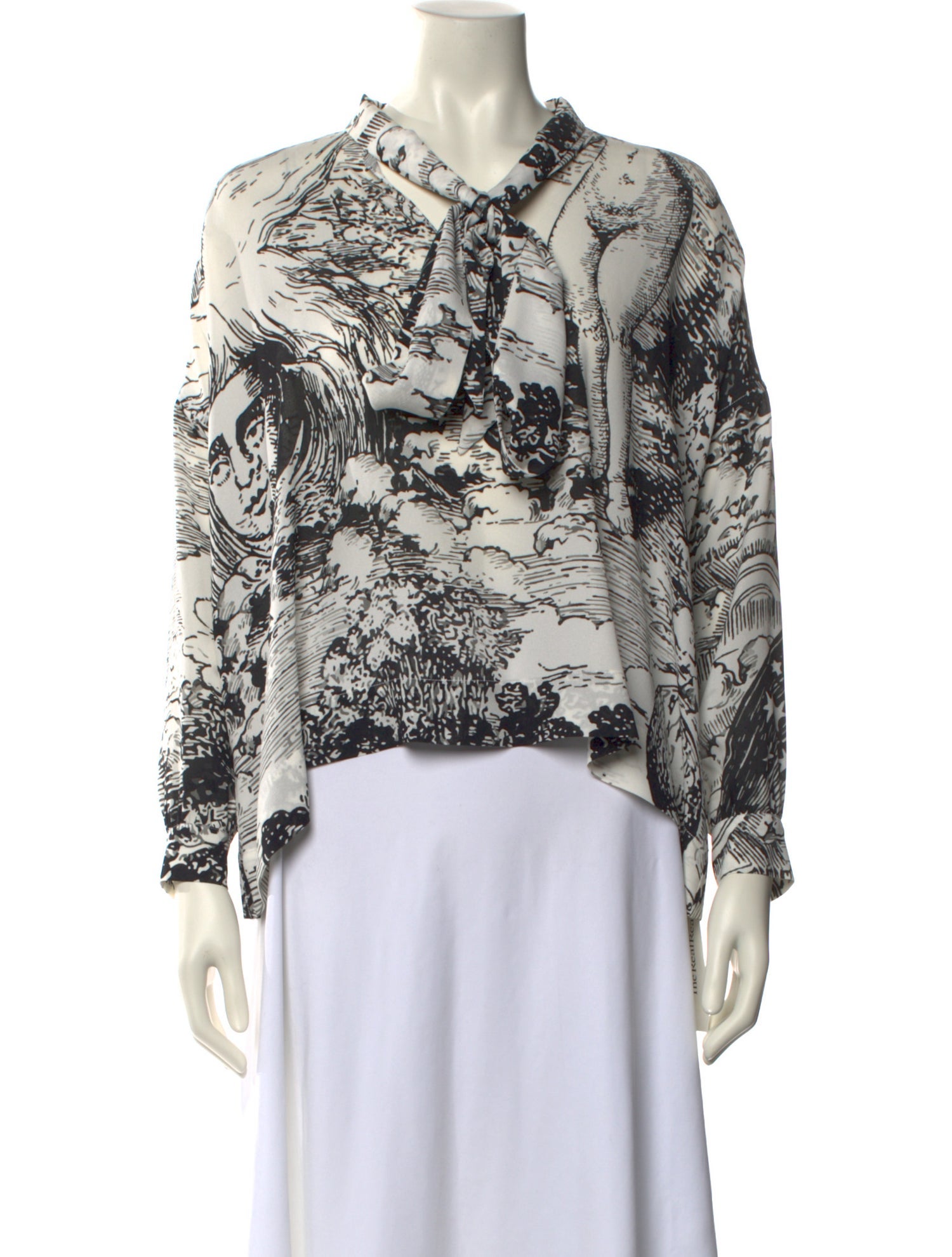 Libertine Silk Printed Blouse