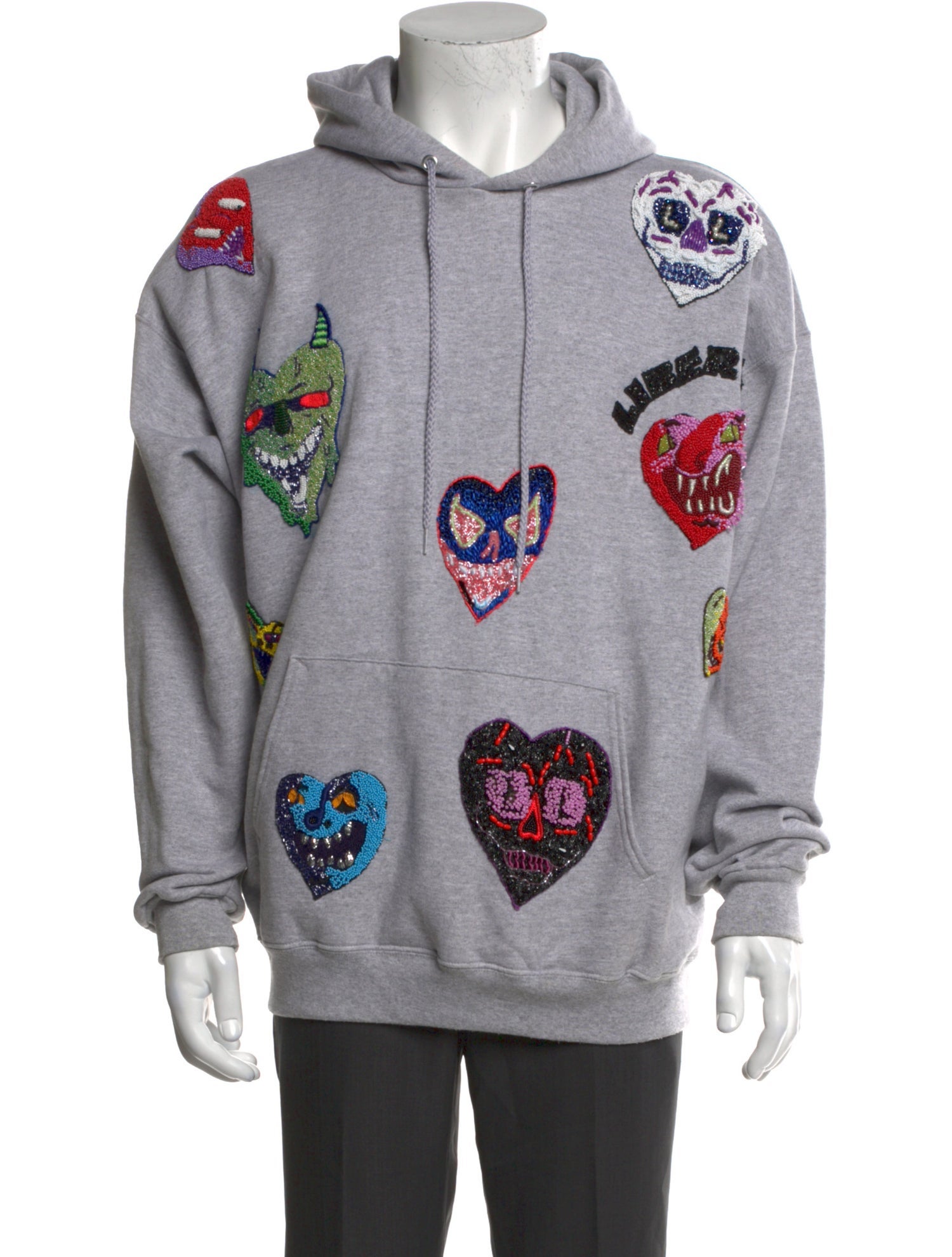 Libertine Graphic Print Crew Neck Hoodie