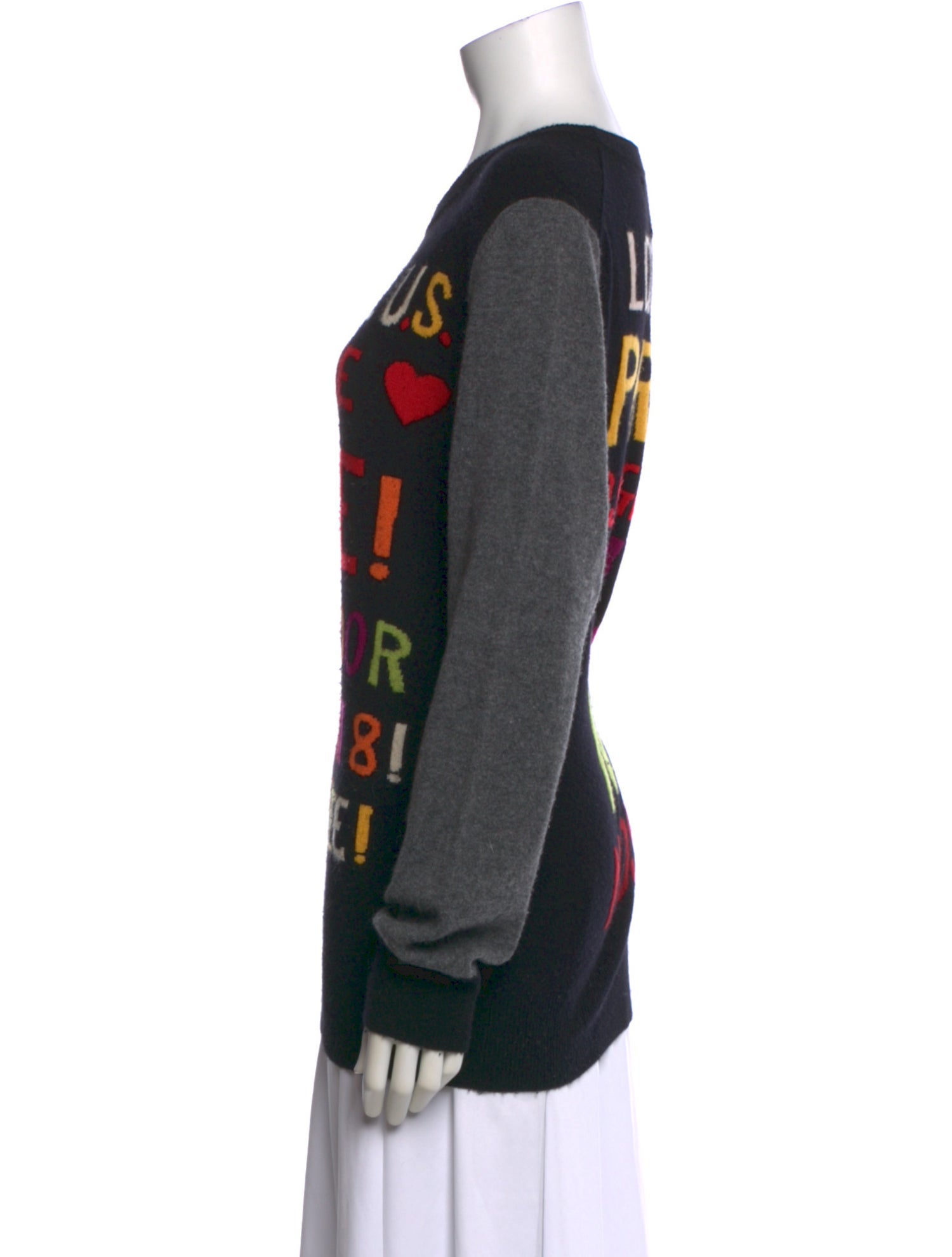 Libertine Cashmere Printed Sweater