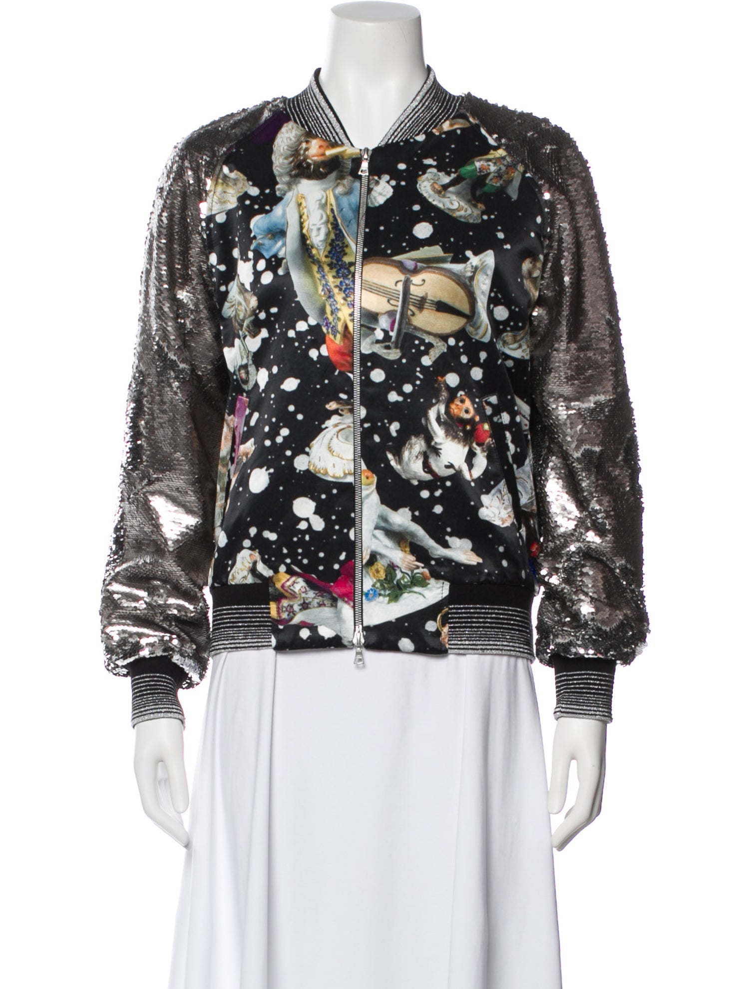 Libertine Printed Bomber Jacket