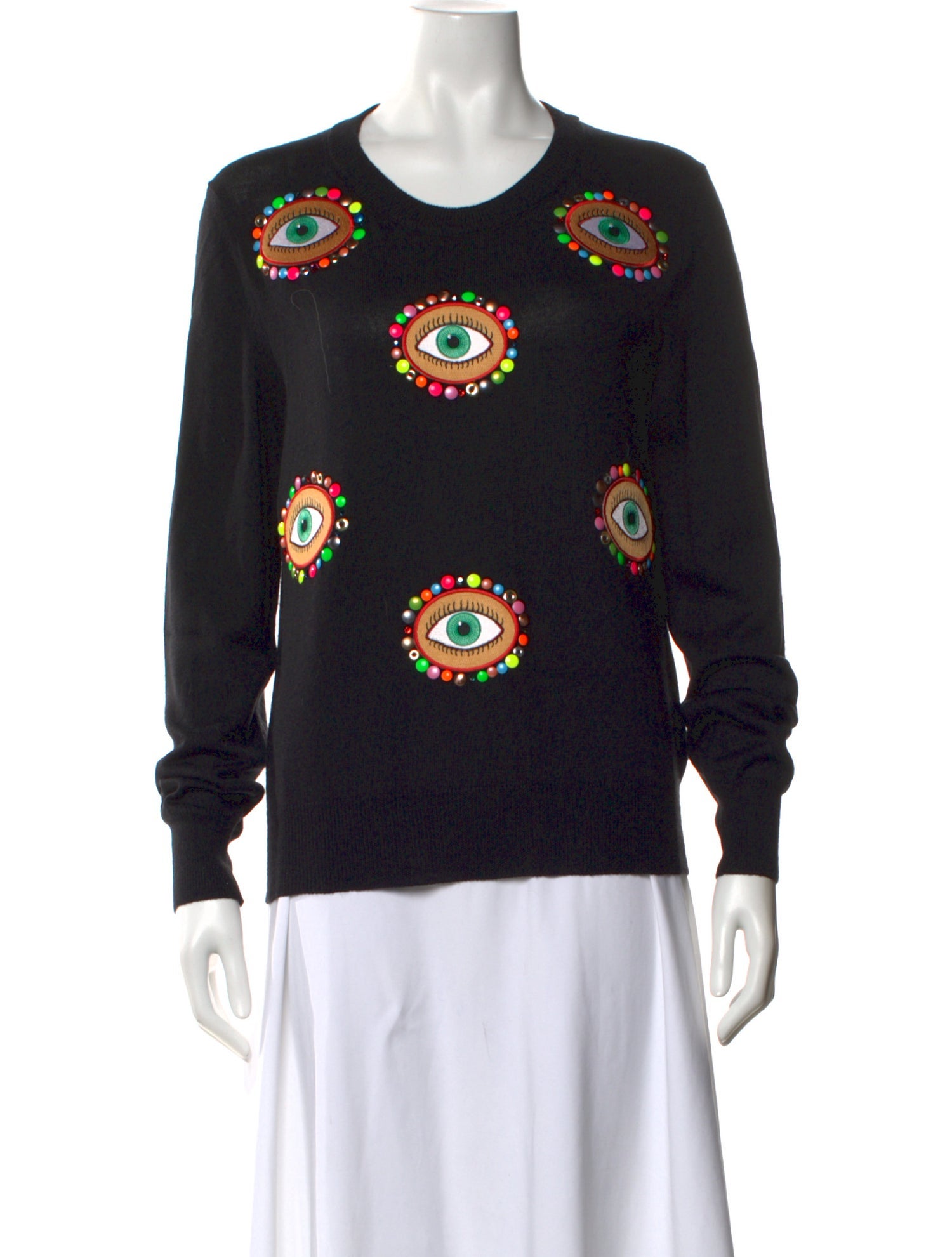 Libertine Printed Crew Neck Sweater