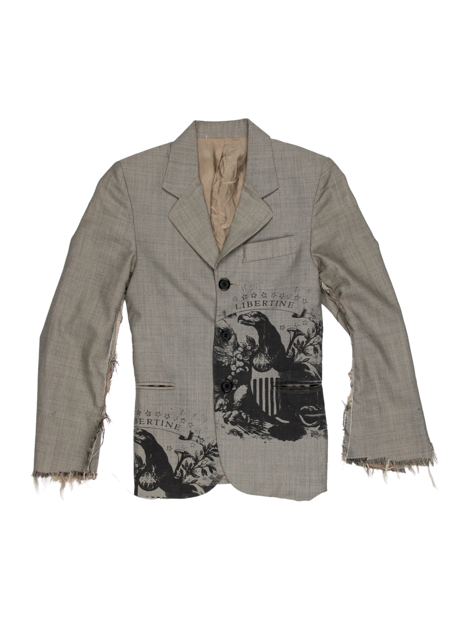 Libertine Graphic Print Blazer