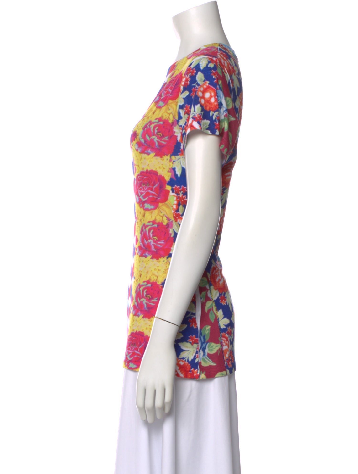 Libertine Patterned Crew Neck T-Shirt