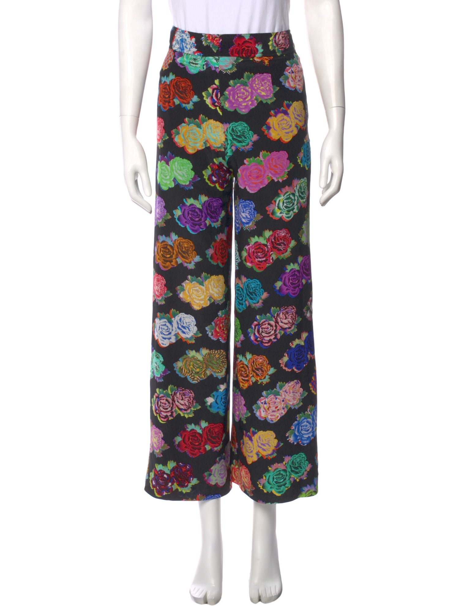 Libertine Floral Print Wide Leg Pants