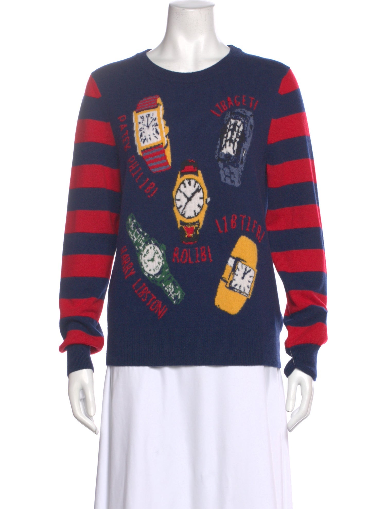 Libertine Cashmere Printed Sweater w/ Tags