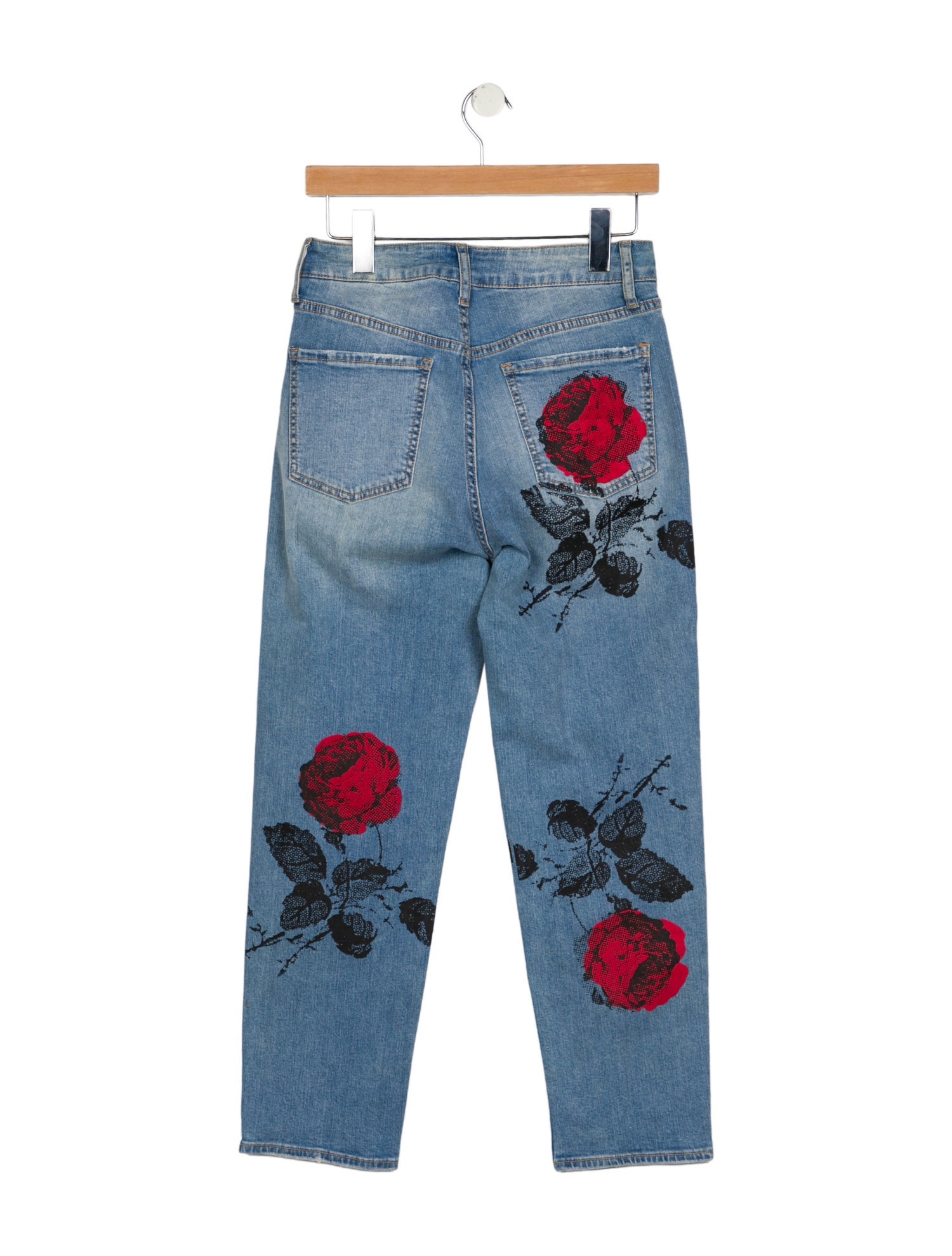 Libertine Mid-Rise Straight Leg Jeans