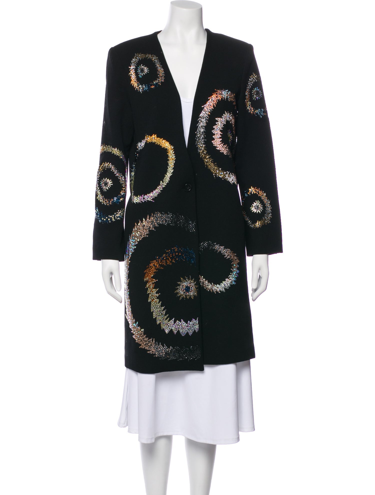 Libertine Wool Printed Coat