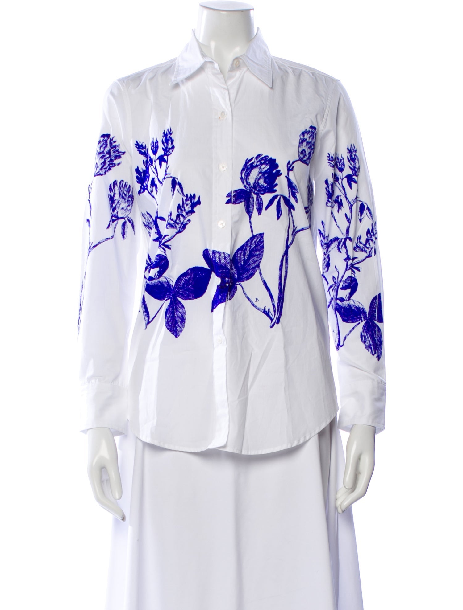 Libertine Floral Print Long Sleeve Blouse