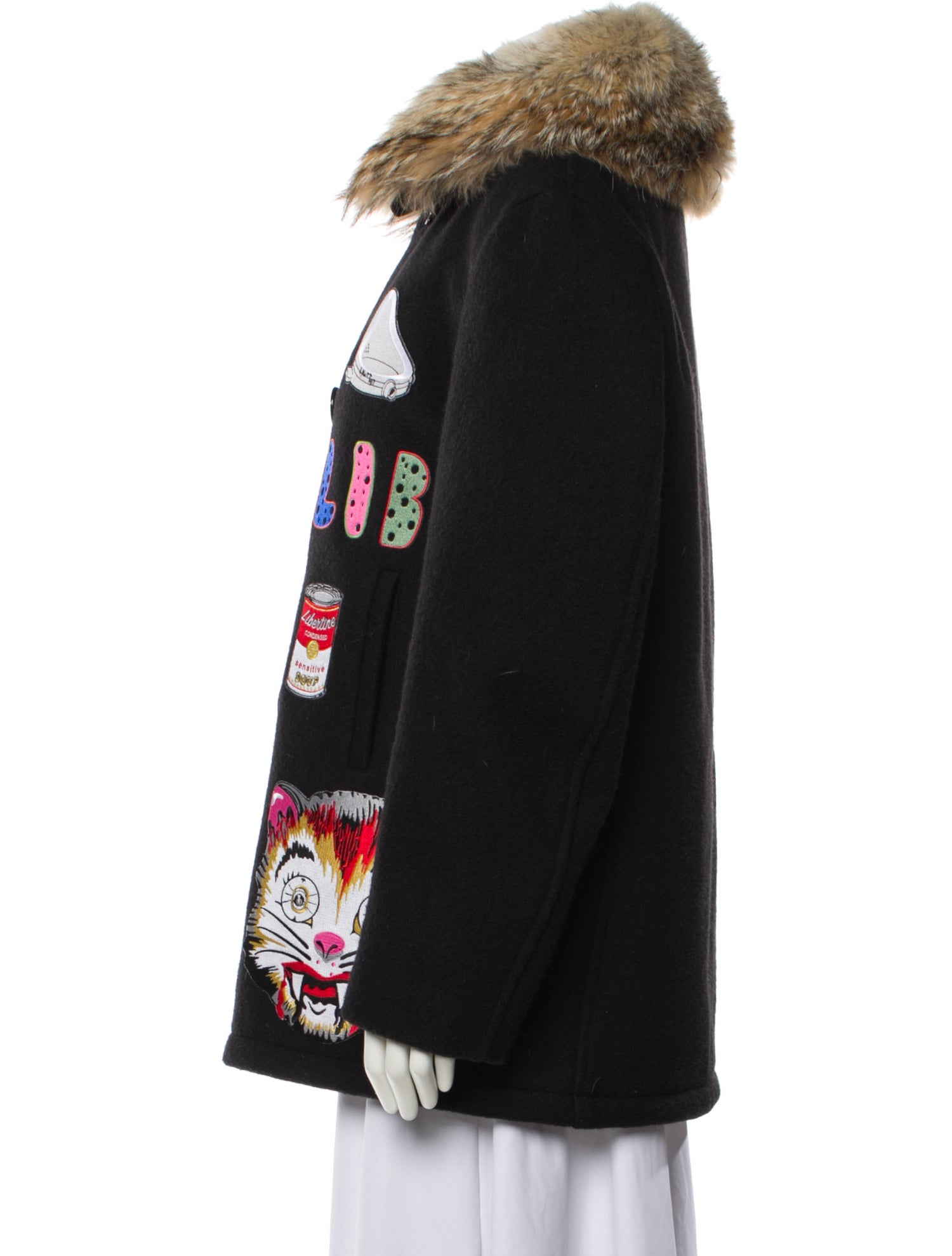 Libertine Graphic Print Coat