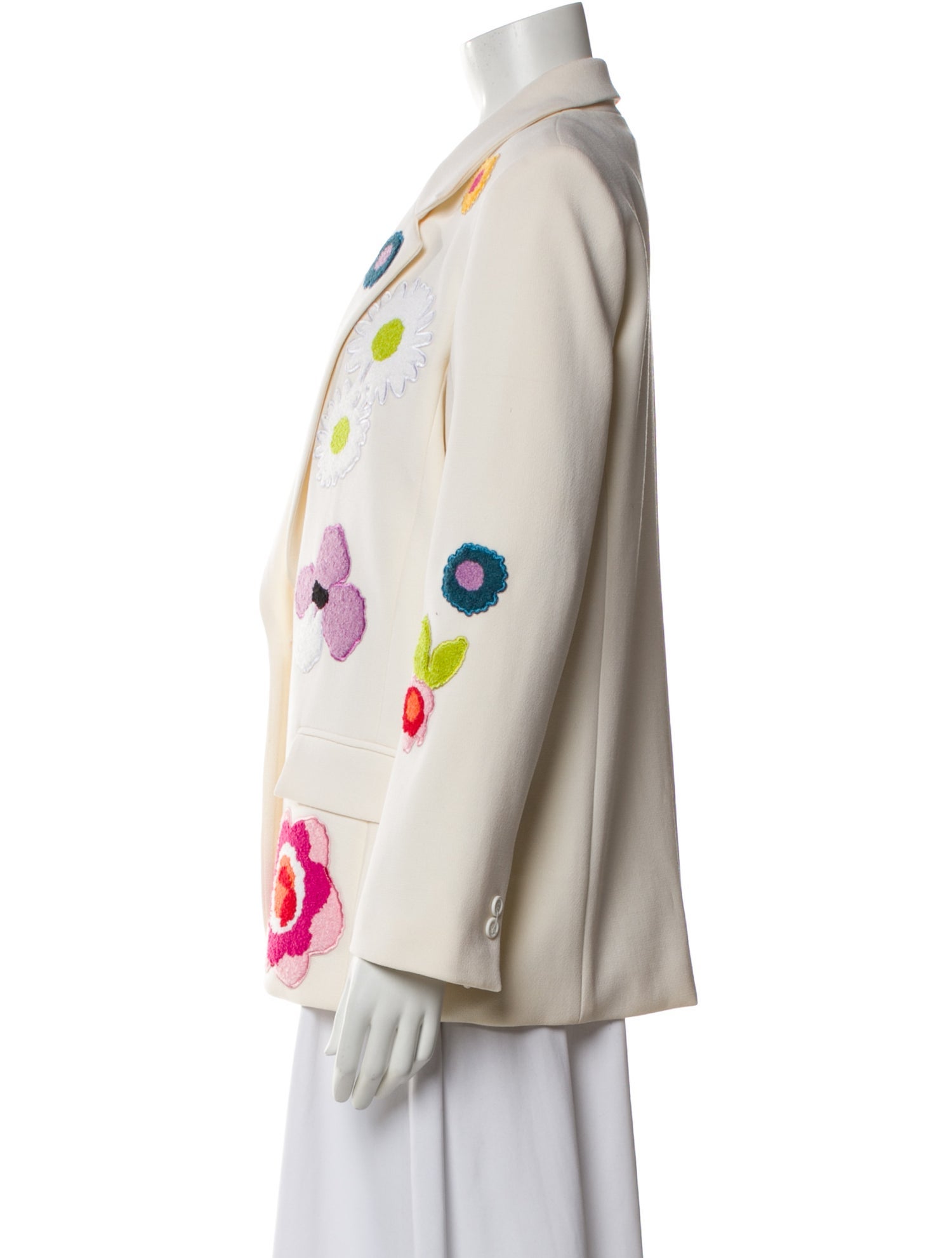 Libertine Wool Floral Print Blazer