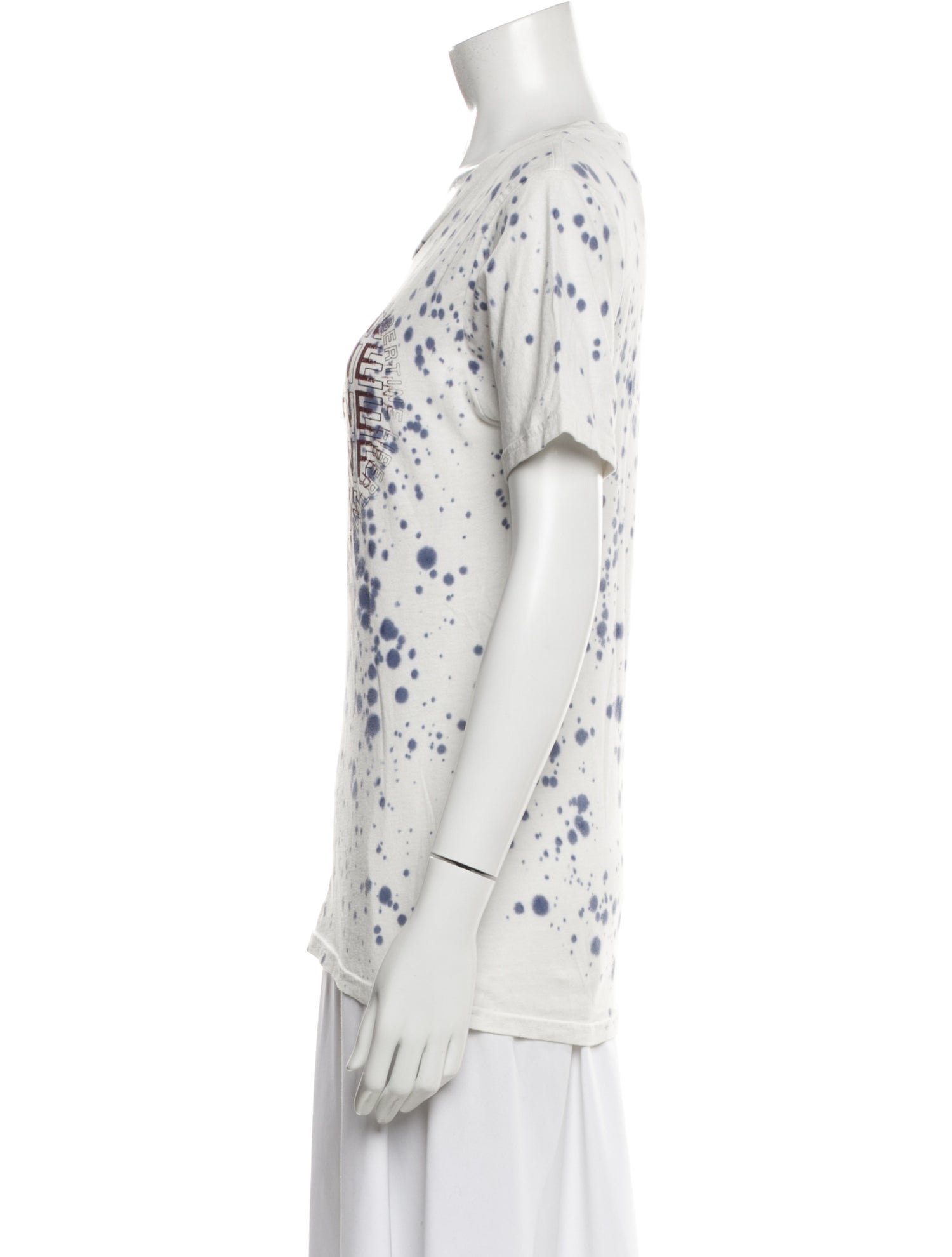 Libertine Tie-Dye Print Crew Neck T-Shirt