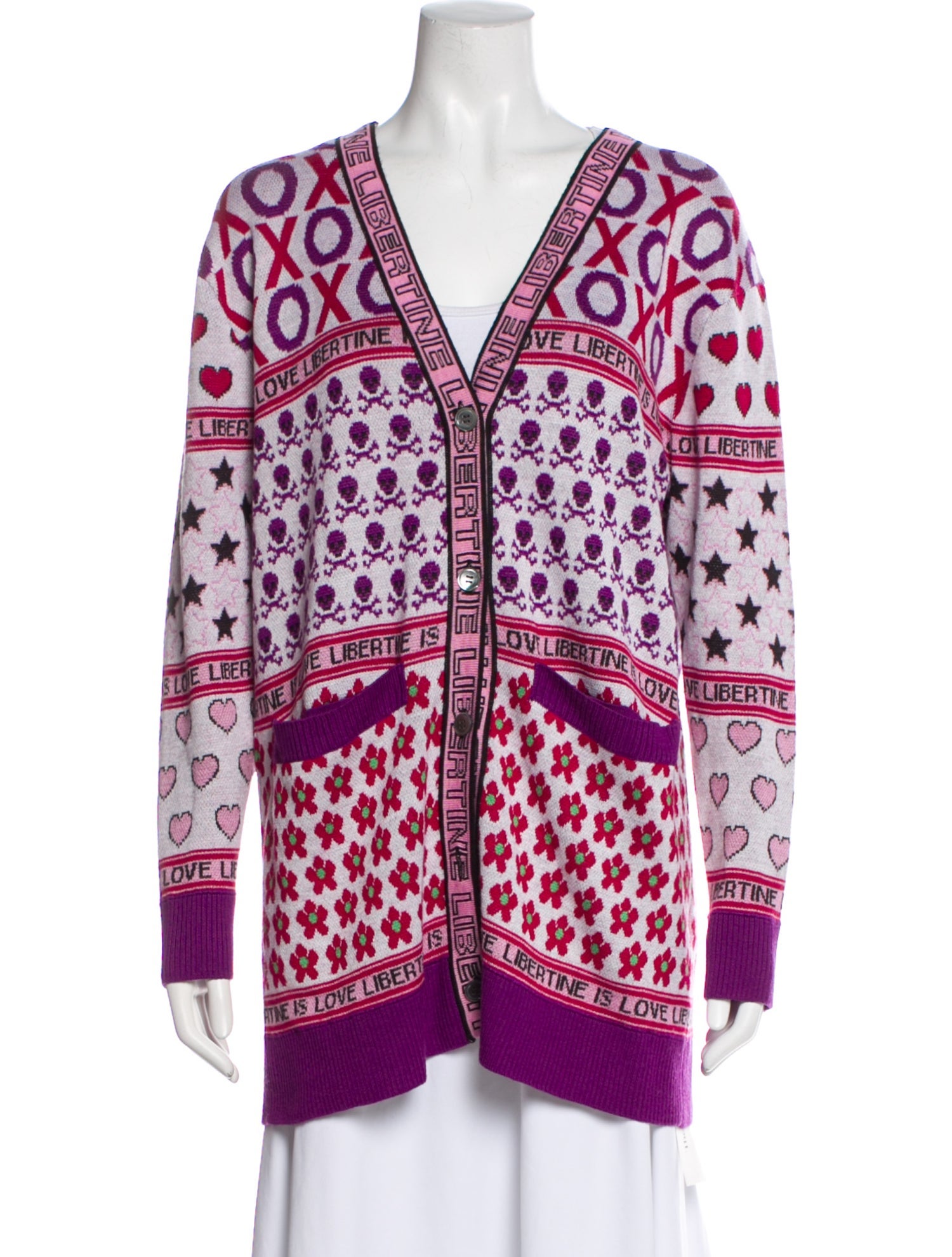 Libertine Cashmere Printed Jacket