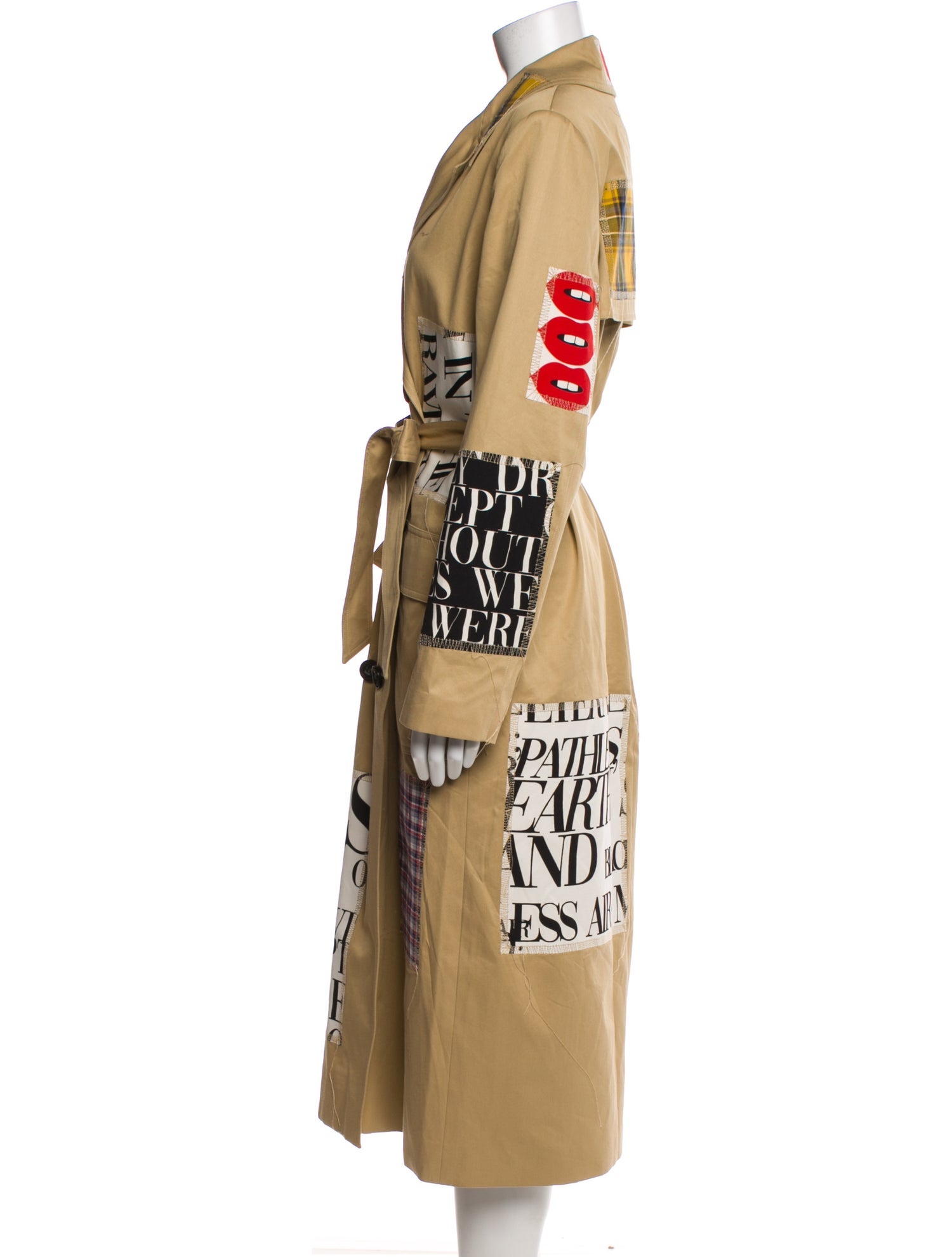 Libertine Printed Trench Coat