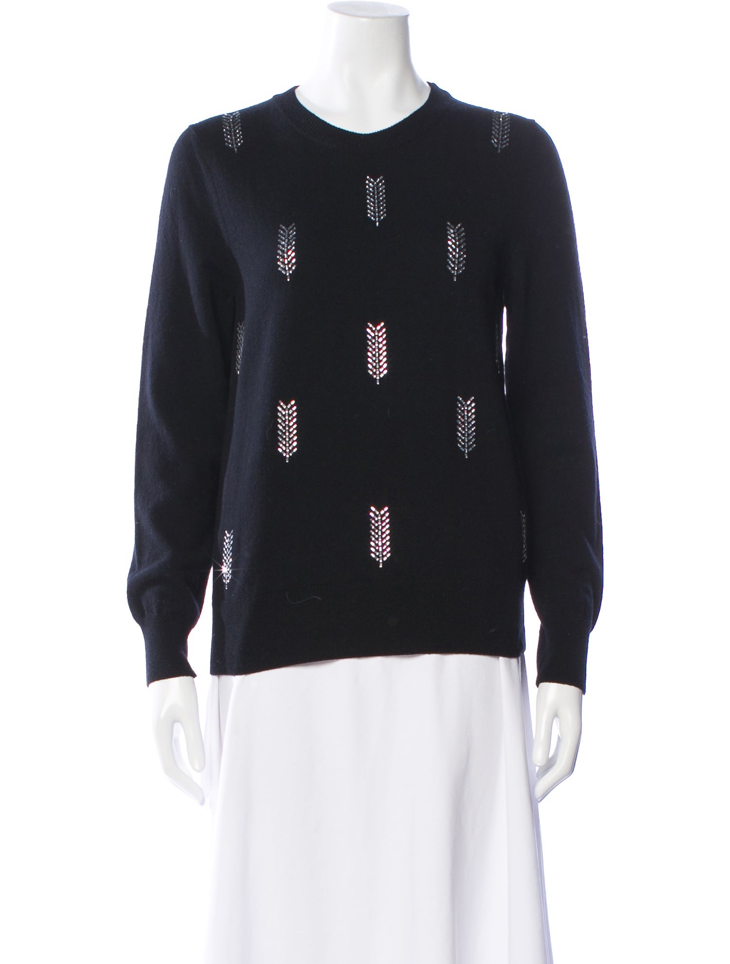 Libertine Cashmere Graphic Print Sweater