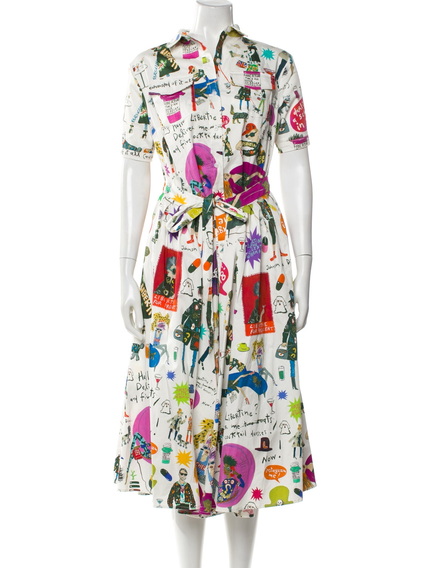 Libertine Printed Long Dress