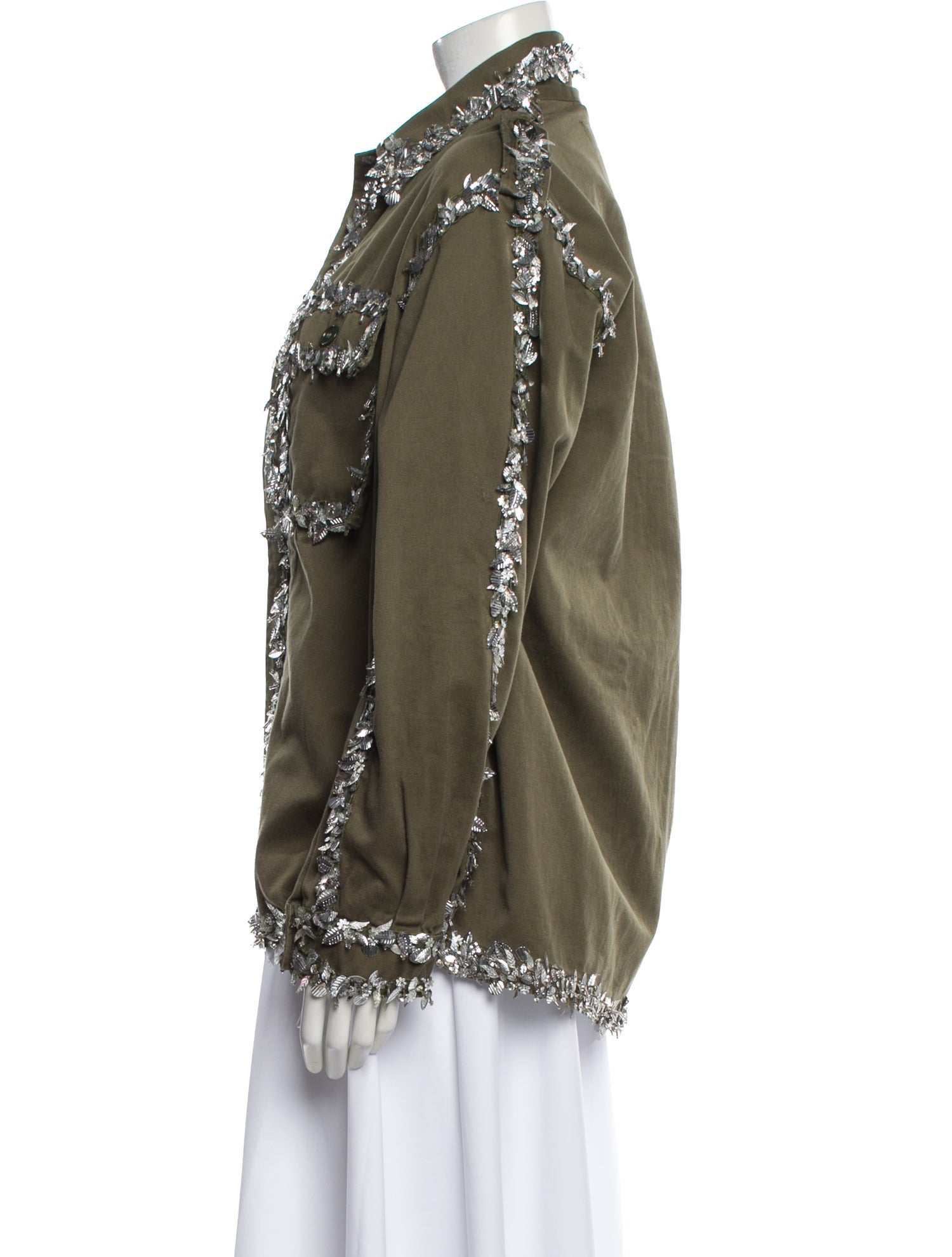 Libertine Patterned Long Sleeve Top