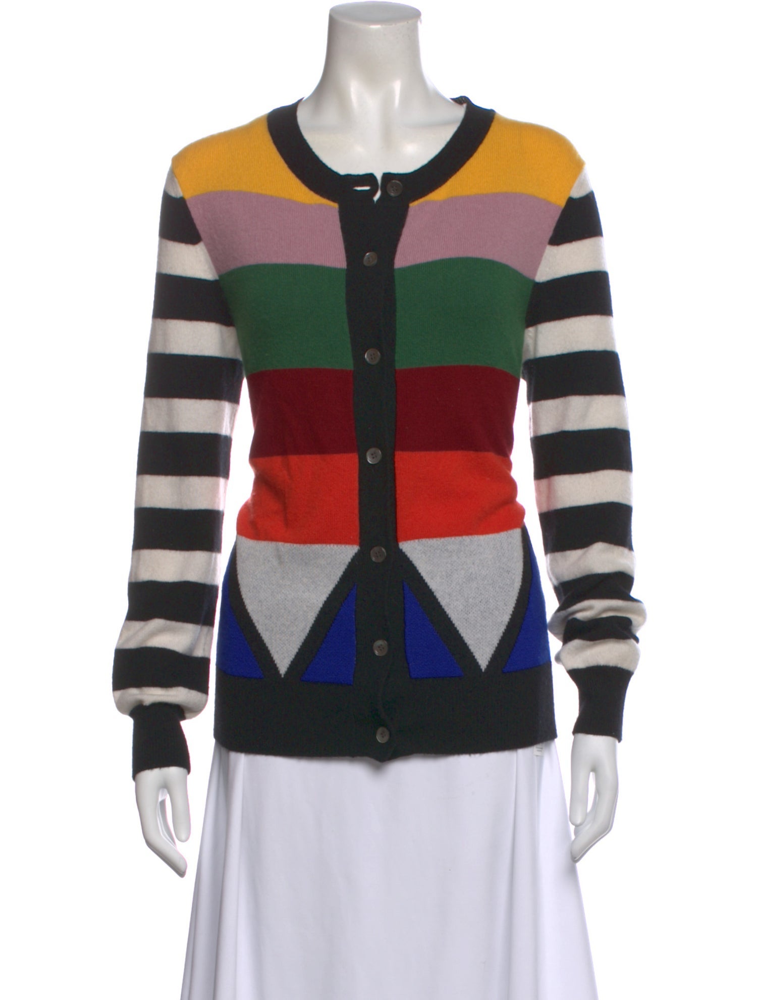 Libertine Cashmere Striped Sweater